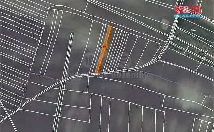 Prodej pole 440 m², Koštice, okres Louny