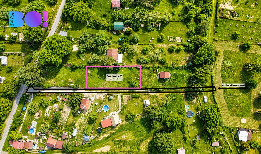 Prodej stavebního pozemku 495 m², Lipník nad Bečvou – náhled fotky 2