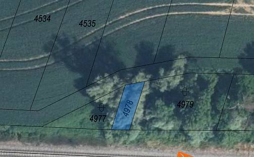 Prodej pole 55 m², Podolí, okres Uherské Hradiště