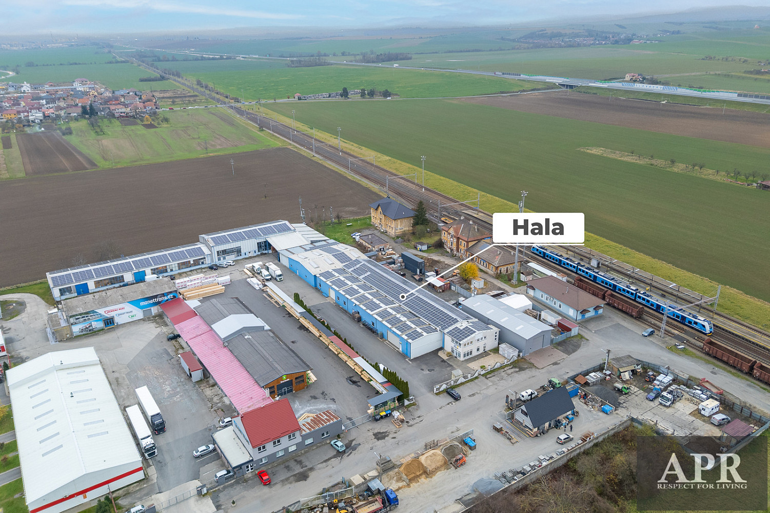 Prodej skladovacích prostor 2 242 m²