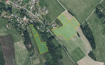 Prodej louky 11 111 m², Jílové u Držkova, okres Jablonec nad Nisou