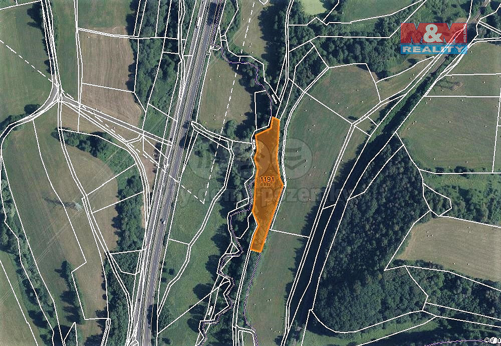 Prodej louky 5 590 m²