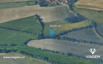 Prodej pole 565 m², Řenče, okres Plzeň-Jih