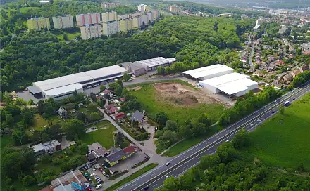 Pronájem skladovacích prostor 15 109 m², Bílinská, Teplice