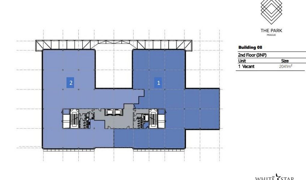 Pronájem kanceláře 2 041 m², Praha – náhled fotky 8