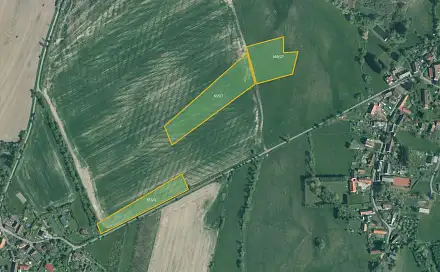 Prodej pole 28 767 m², Kbel - Malinec, okres Plzeň-Jih