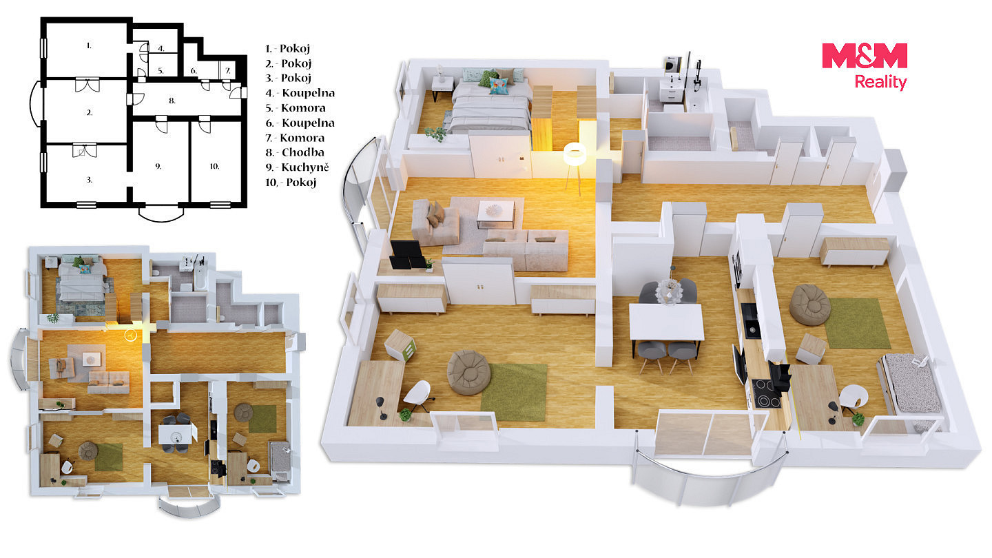 Prodej bytu 4+1 148 m² – fotografie 3