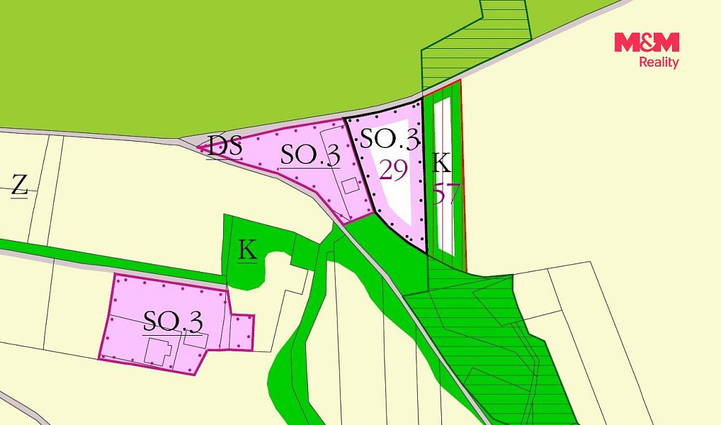 Prodej stavebního pozemku 1 078 m², Vidče – náhled fotky 5