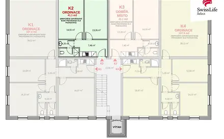 Prodej kanceláře 41 m², Polná, okres Jihlava