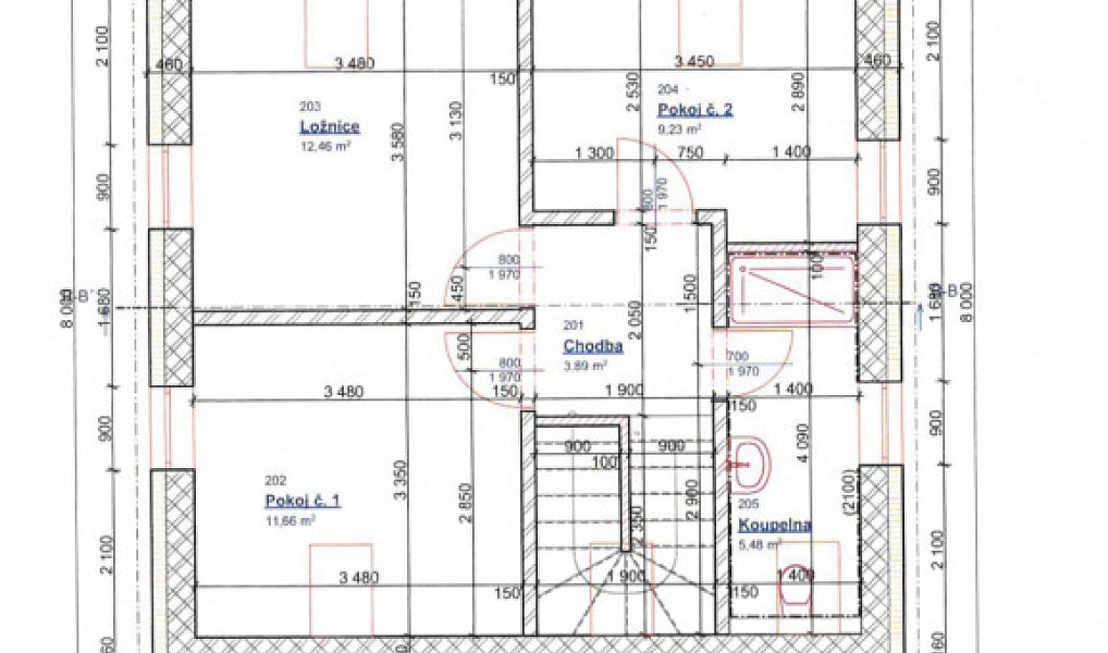Prodej domu 89 m² s pozemkem 402 m², Chrudim – náhled fotky 8