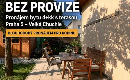 Pronájem bytu 4+kk 147 m²