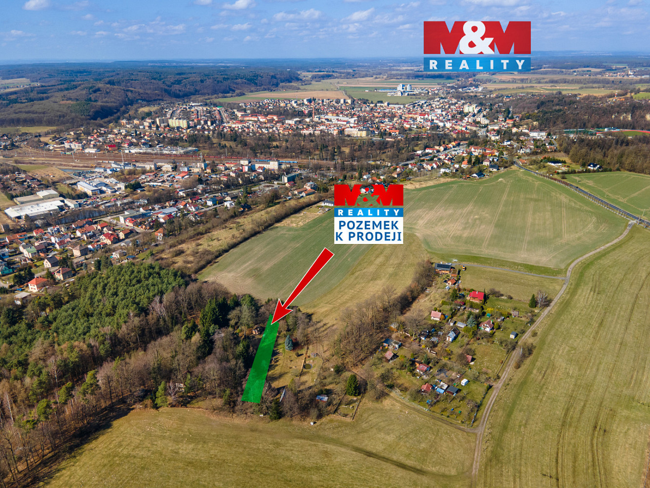Prodej zahrady 1 186 m²