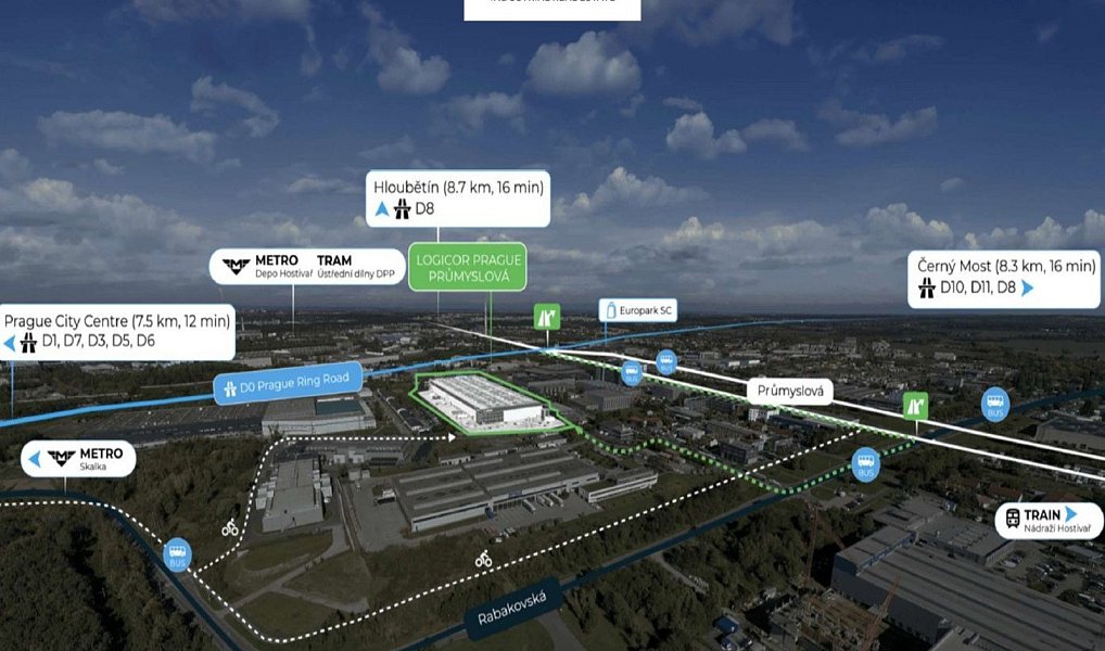 Pronájem výrobních prostor 4 240 m², Praha – náhled fotky 14