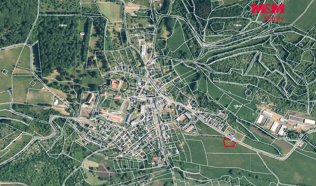 Prodej stavebního pozemku 1 556 m², Valeč – náhled fotky 29