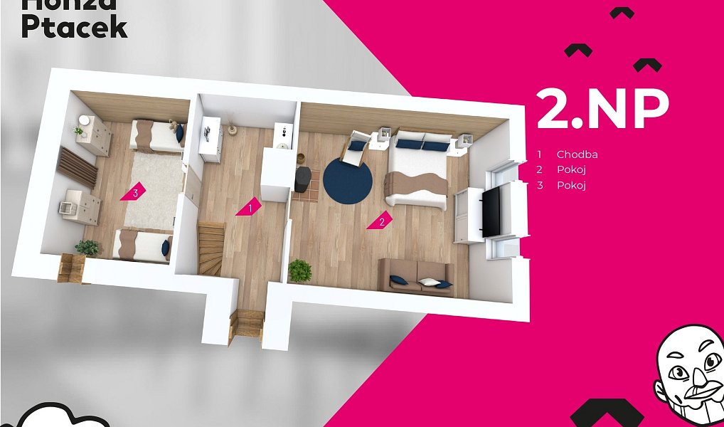 Prodej chaty/chalupy 154 m² s pozemkem 355 m², Lhota pod Radčem – náhled fotky 5