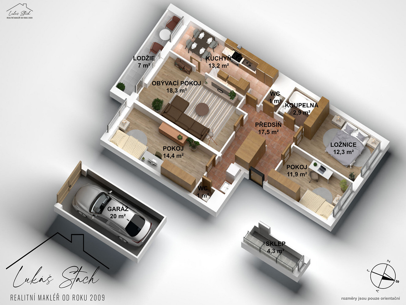 Prodej bytu 4+1 97 m² – fotografie 4