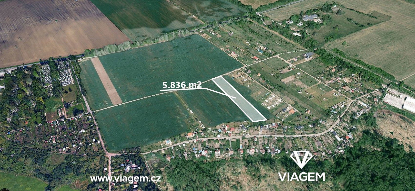 Prodej pole 972 m² – fotografie 3