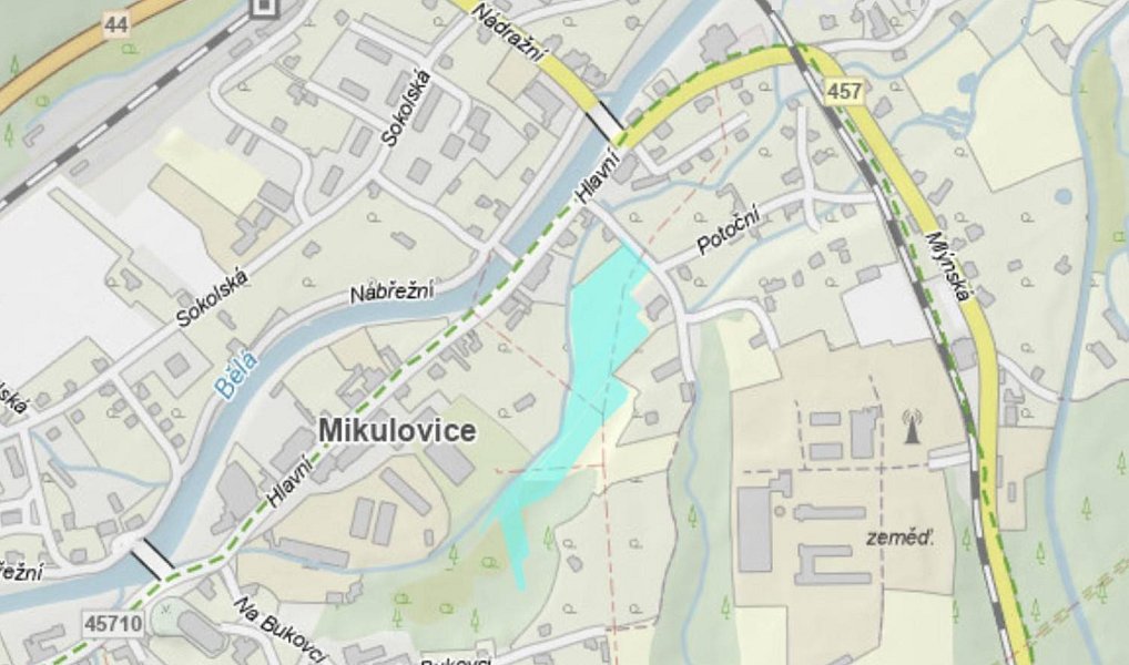Prodej stavebního pozemku 13 598 m², Mikulovice – náhled fotky 3