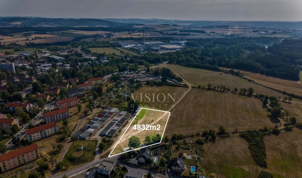Prodej stavebního pozemku 4 832 m², Milevsko – náhled fotky 5