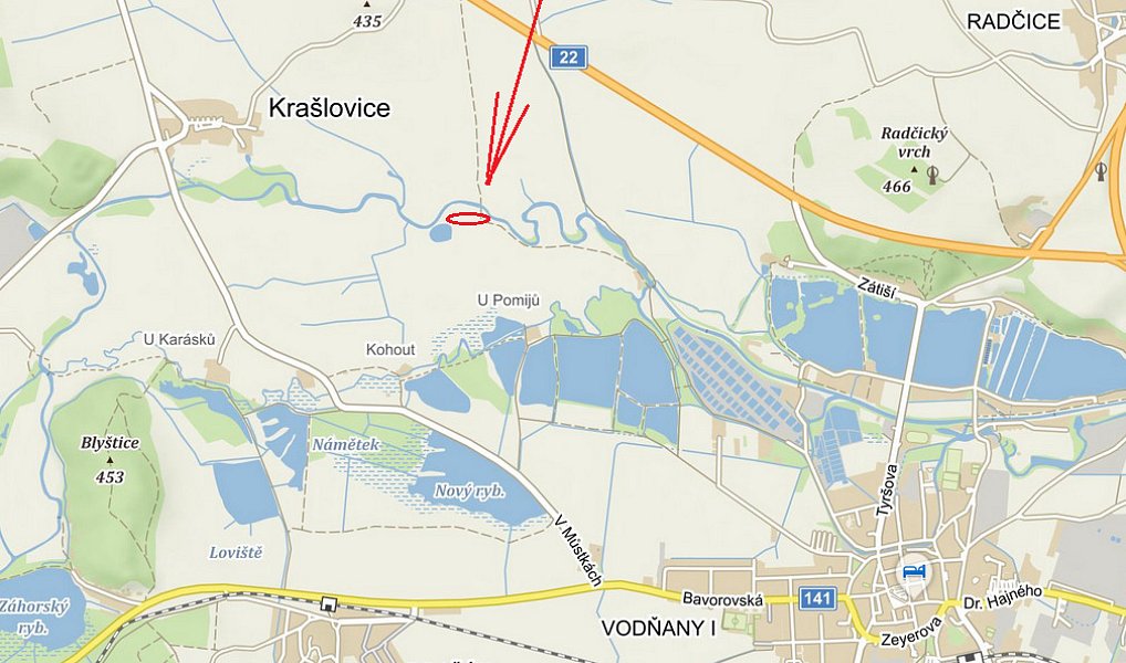 Prodej pozemku 4 517 m², Vodňany – náhled fotky 6