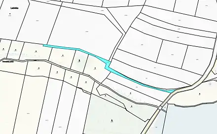 Dražba pozemku 1 777 m², Neveklov