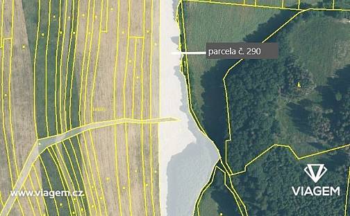 Prodej pole 5 893 m², Podolí, okres Vsetín
