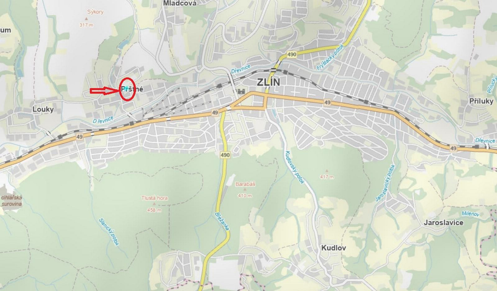 Prodej pozemku 3 479 m² – pohled 5