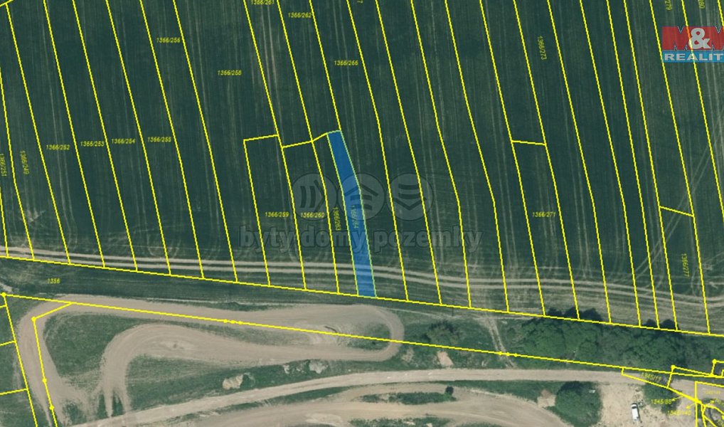 Prodej pole 299 m², Tlučná – náhled fotky 2