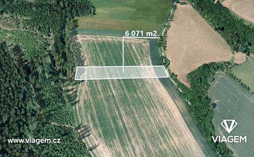 Prodej pole 1 517 m², Dolní Hořice, okres Tábor