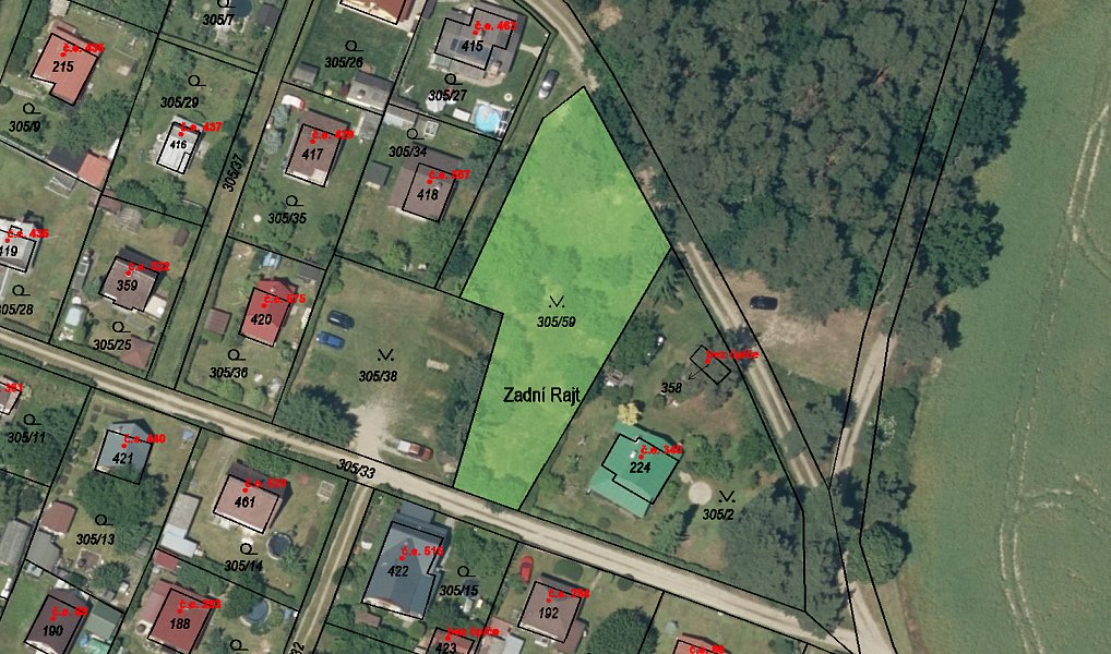 Prodej stavebního pozemku 1 096 m², Pňovany – náhled fotky 18