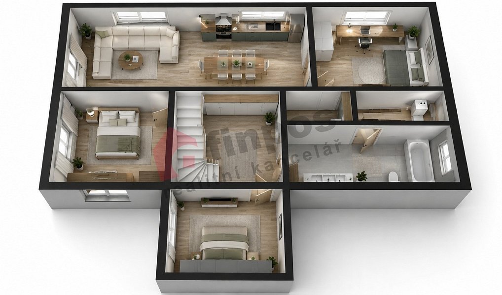 Prodej domu 184 m² s pozemkem 1 316 m², Postupice – náhled fotky 18
