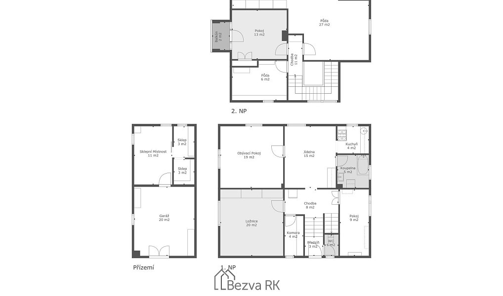 Prodej domu 140 m² s pozemkem 1 042 m², Beroun – náhled fotky 36