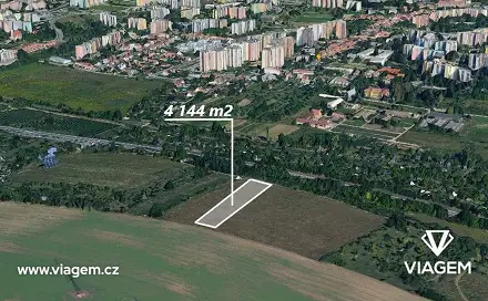 Prodej pole 2 072 m², Brno