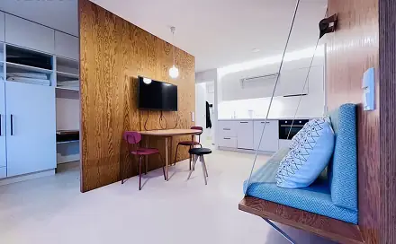 Pronájem bytu 1+kk 38 m²