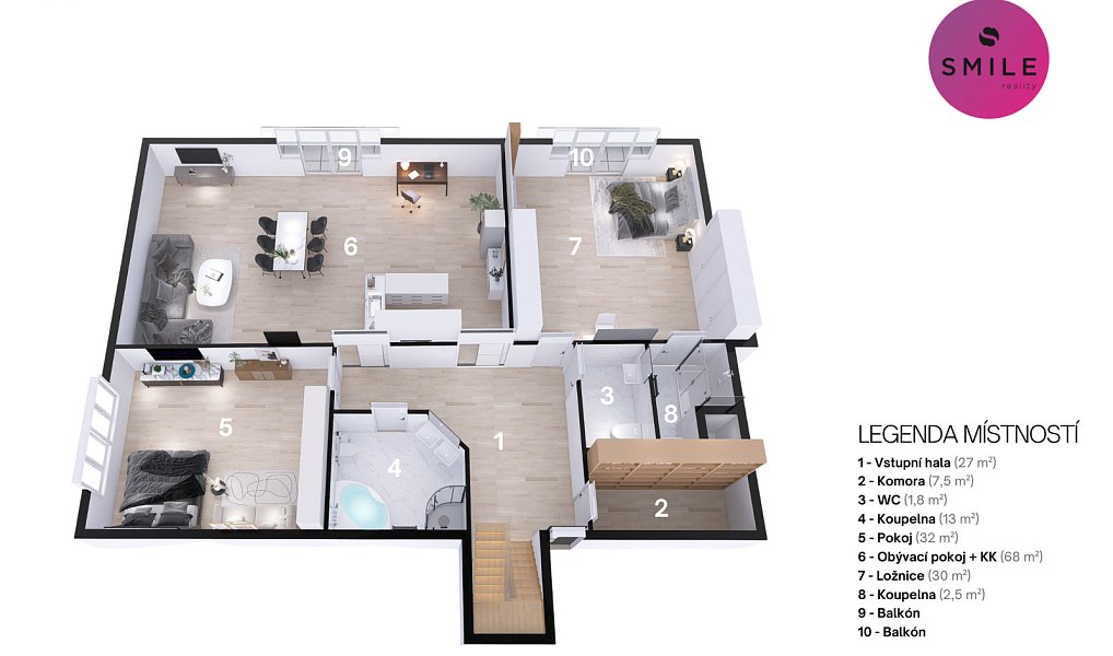 Pronájem bytu 4+kk 211 m², Čeladná – náhled fotky 16