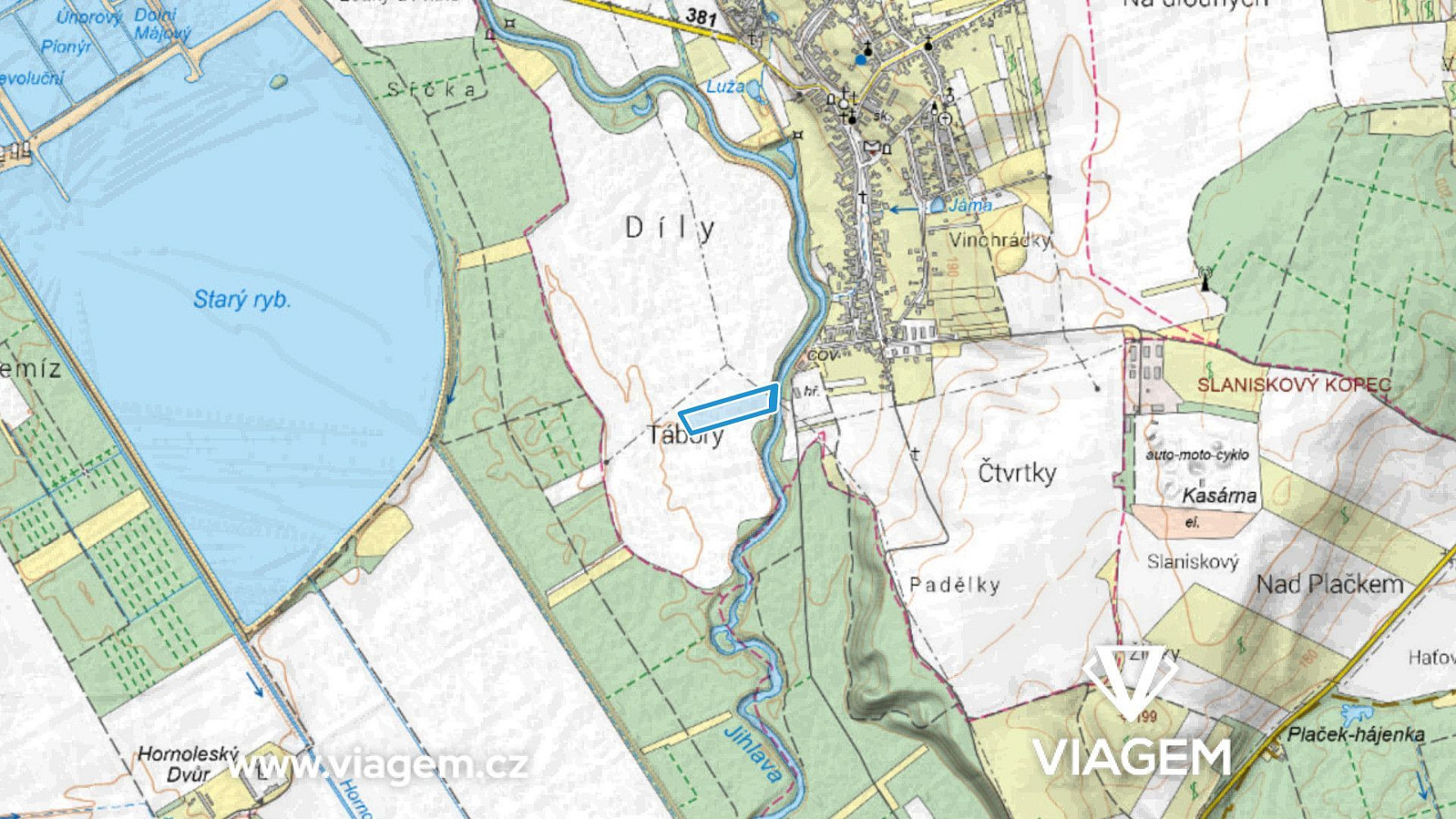 Prodej pole 649 m²