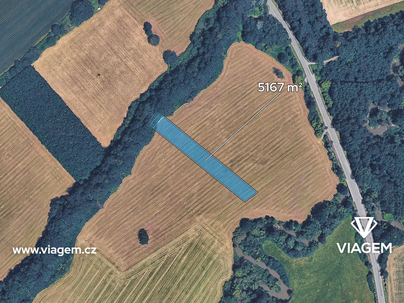 Prodej pole 861 m² – fotografie 2