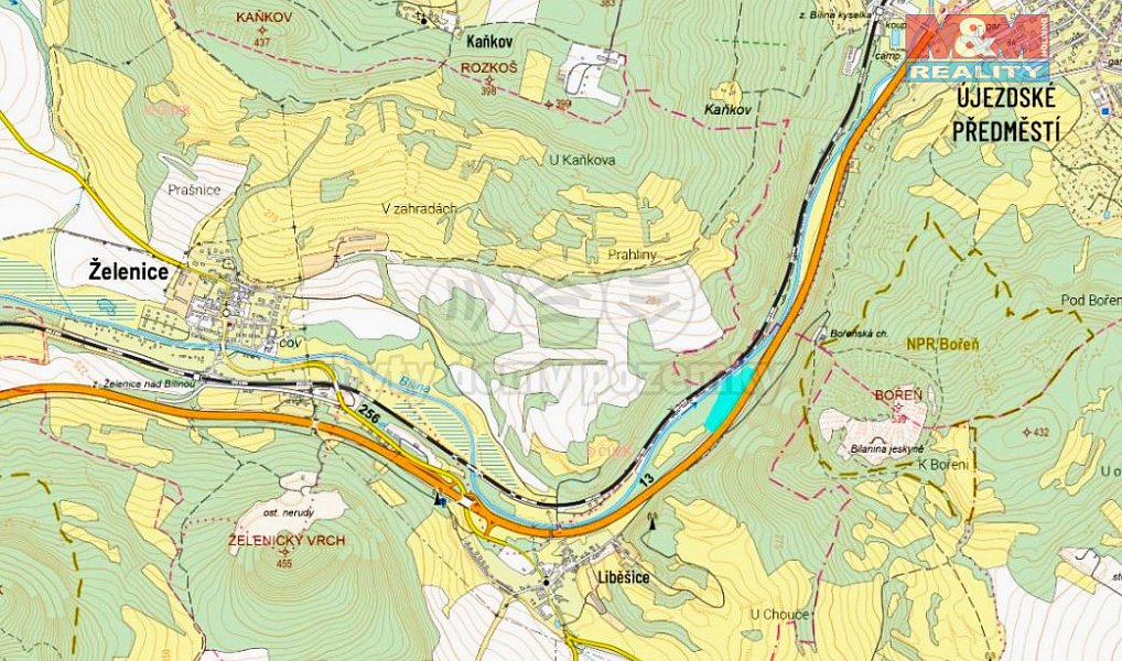 Prodej pozemku 17 228 m², Želenice – náhled fotky 4