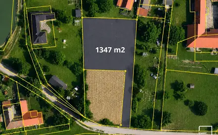 Prodej stavebního pozemku 1 347 m², Ločenice - Nesměň, okres České Budějovice