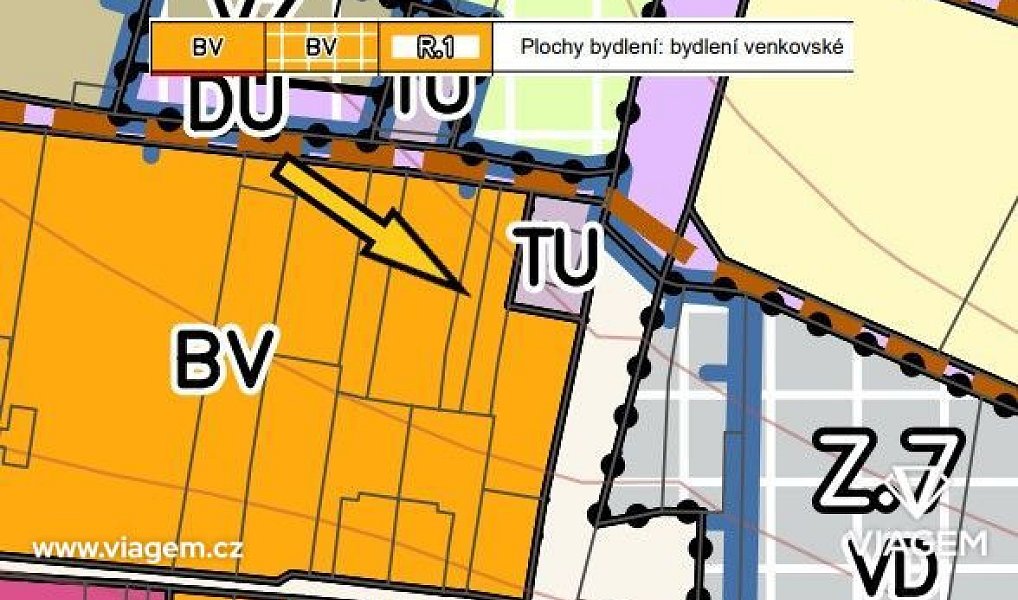 Prodej stavebního pozemku 489 m², Dyjákovice – náhled fotky 2