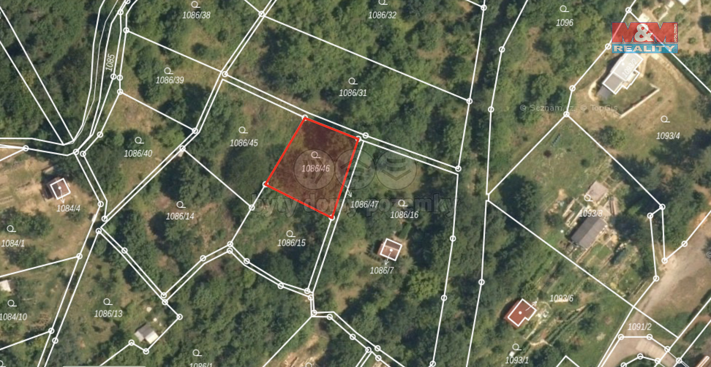 Prodej zahrady 385 m²