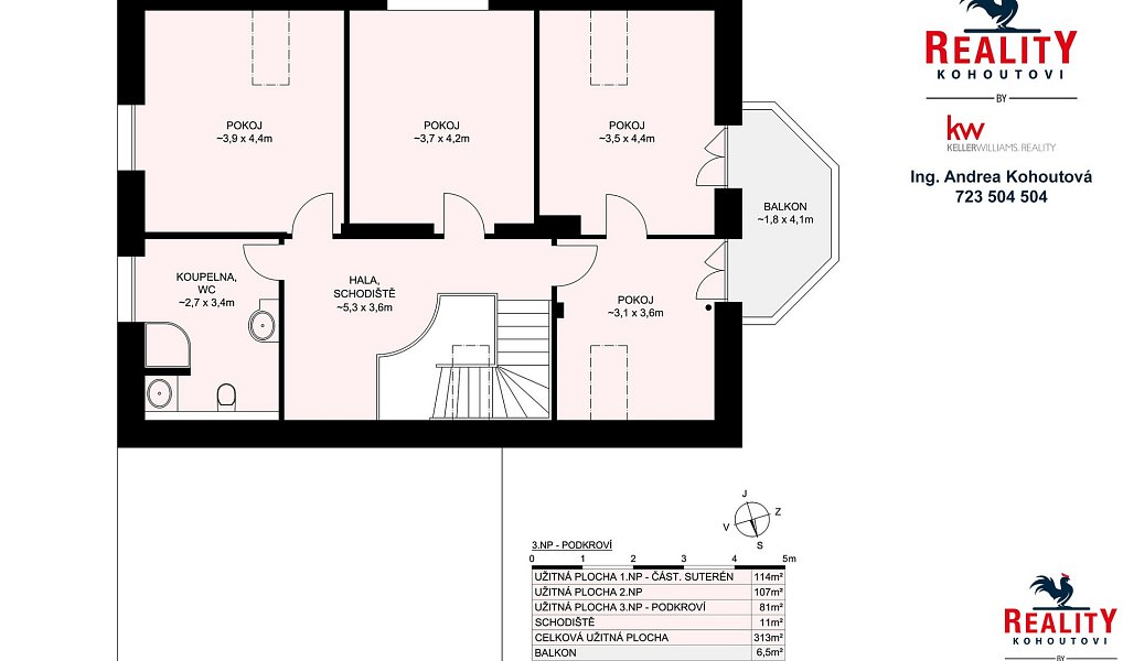 Prodej domu 313 m² s pozemkem 1 106 m², Tábor – náhled fotky 19