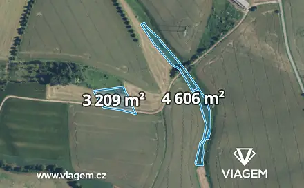 Prodej pole 558 m², Svatojanský Újezd, okres Jičín