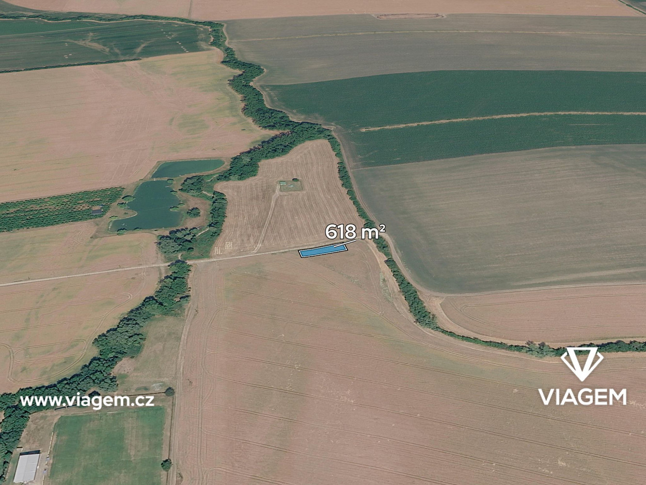 Prodej pole 618 m²