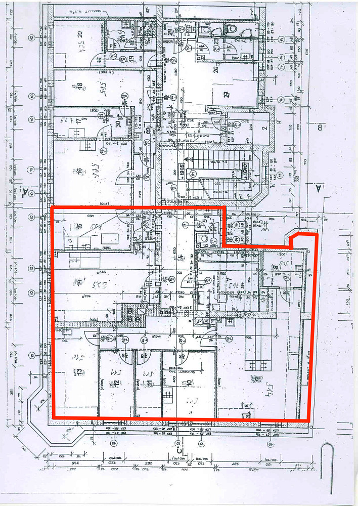Pronájem kanceláře 159 m² – pohled 4