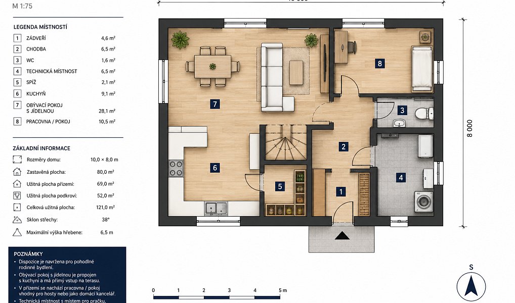 Prodej chaty/chalupy 28 m² s pozemkem 1 330 m², Psáry – náhled fotky 20