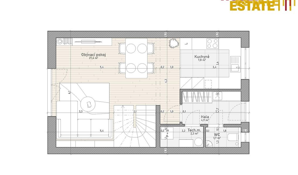 Prodej domu 93 m² s pozemkem 237 m², Holubice – náhled fotky 26