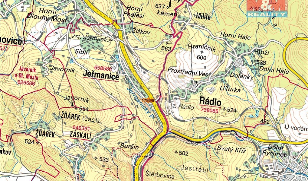 Prodej louky 3 735 m², Jeřmanice – náhled fotky 2