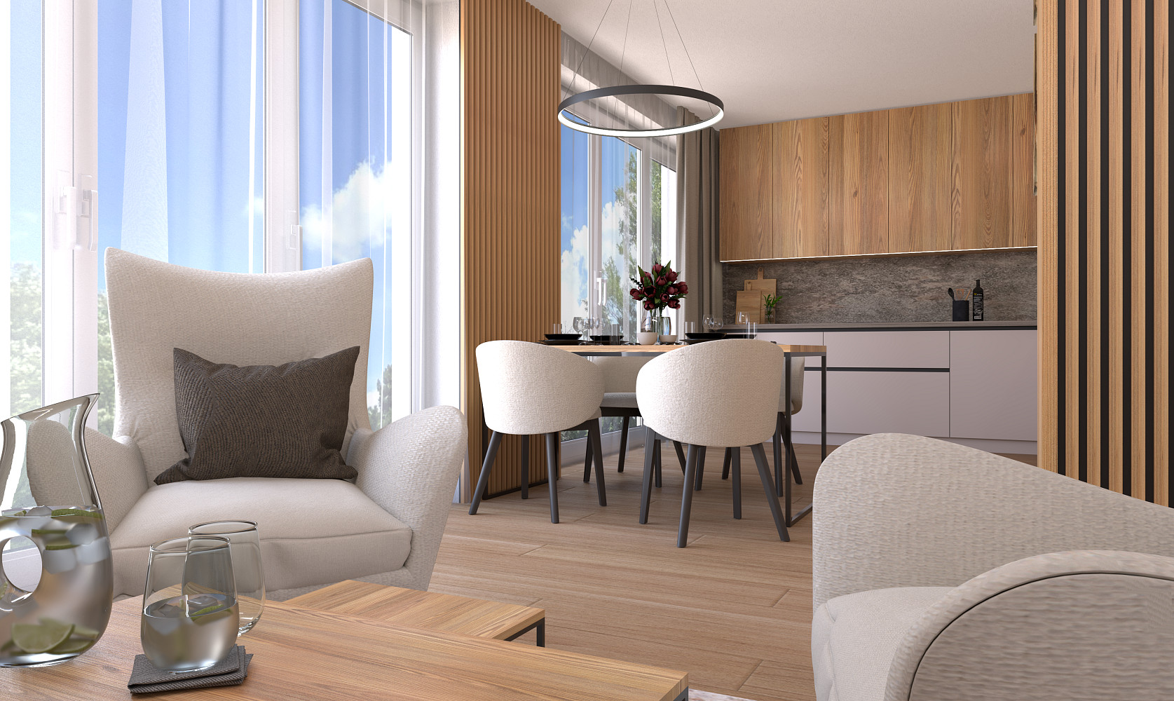 Prodej bytu 1+kk 41 m² – pohled 5