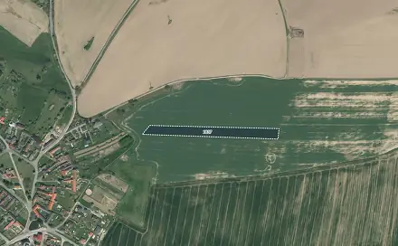 Prodej pole 18 896 m², Zvěrotice, okres Tábor